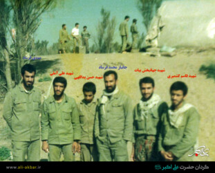 شهیدان ابوالقاسم کشمیری - جهانبخش بیات - حسن یداللهی - علیرضا آملی