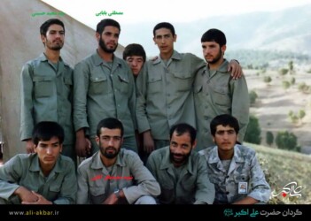 سید مجید حسینی - جانباز مصطفی بابایی - شهید آقایی