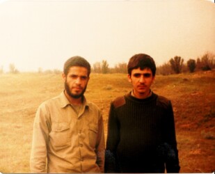 جانباز مجید رضاییان و جانباز مصطفی بابایی