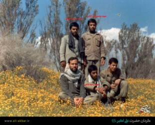 شهیدان منصور مهدی - وحید ناحی - محمدباقر آقایی