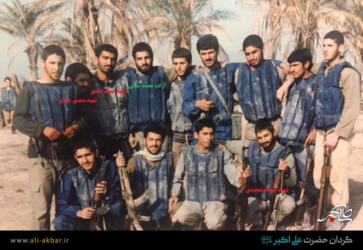 محمد ملکی - شهیدان مسلم - منصورمهدی - ضیغام تمجیدی