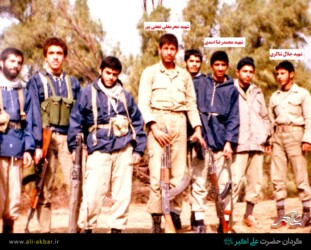 شهیدان محرمعلی نجفی پور - محمدرضا اسدی - جلال شاکری