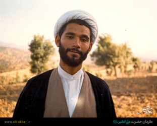 مرحوم حجت الاسلام والمسلمین اسماعیلی - روحانی گردان علی اکبر